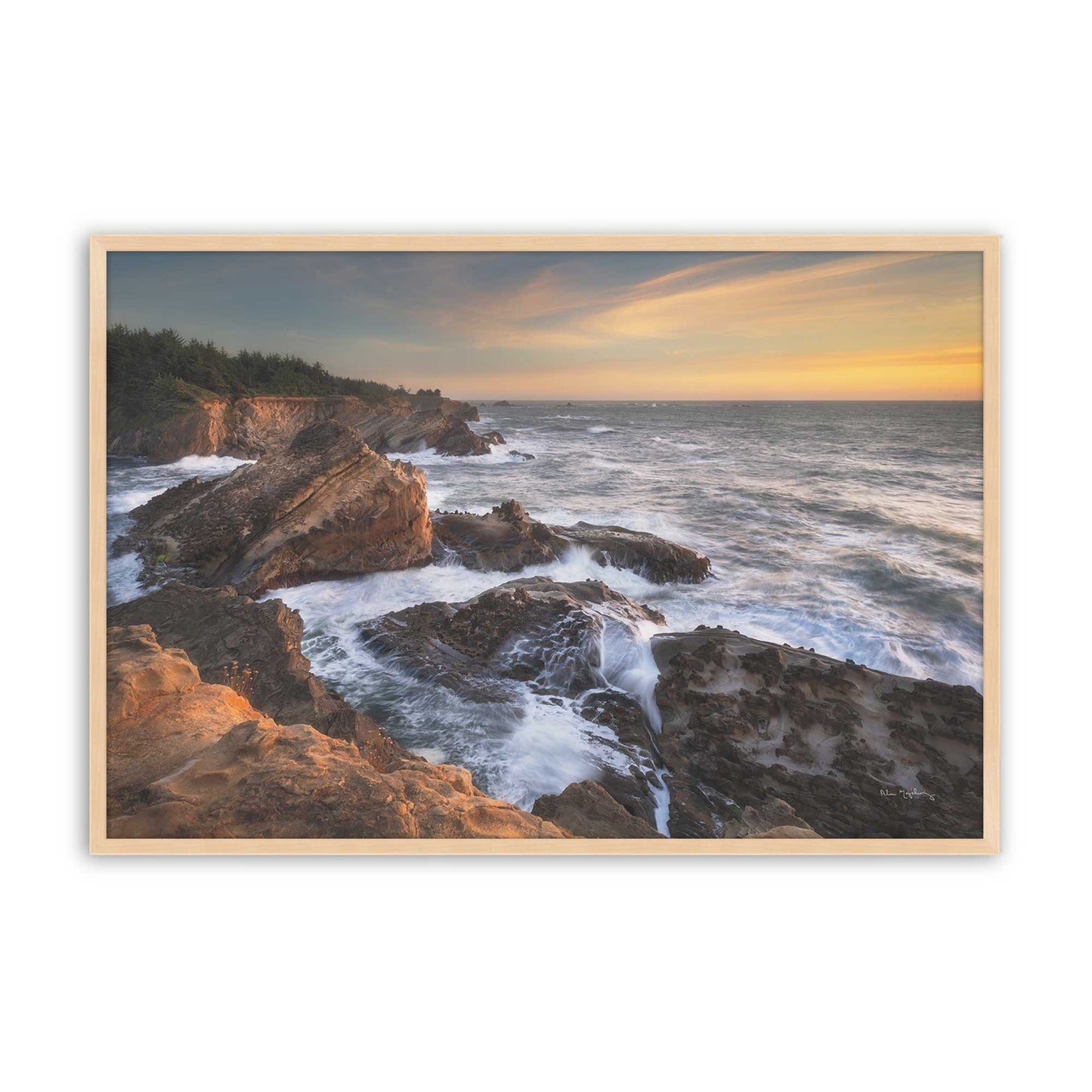 [Color:Raw Maple], Picture of art in a Raw Maple frame