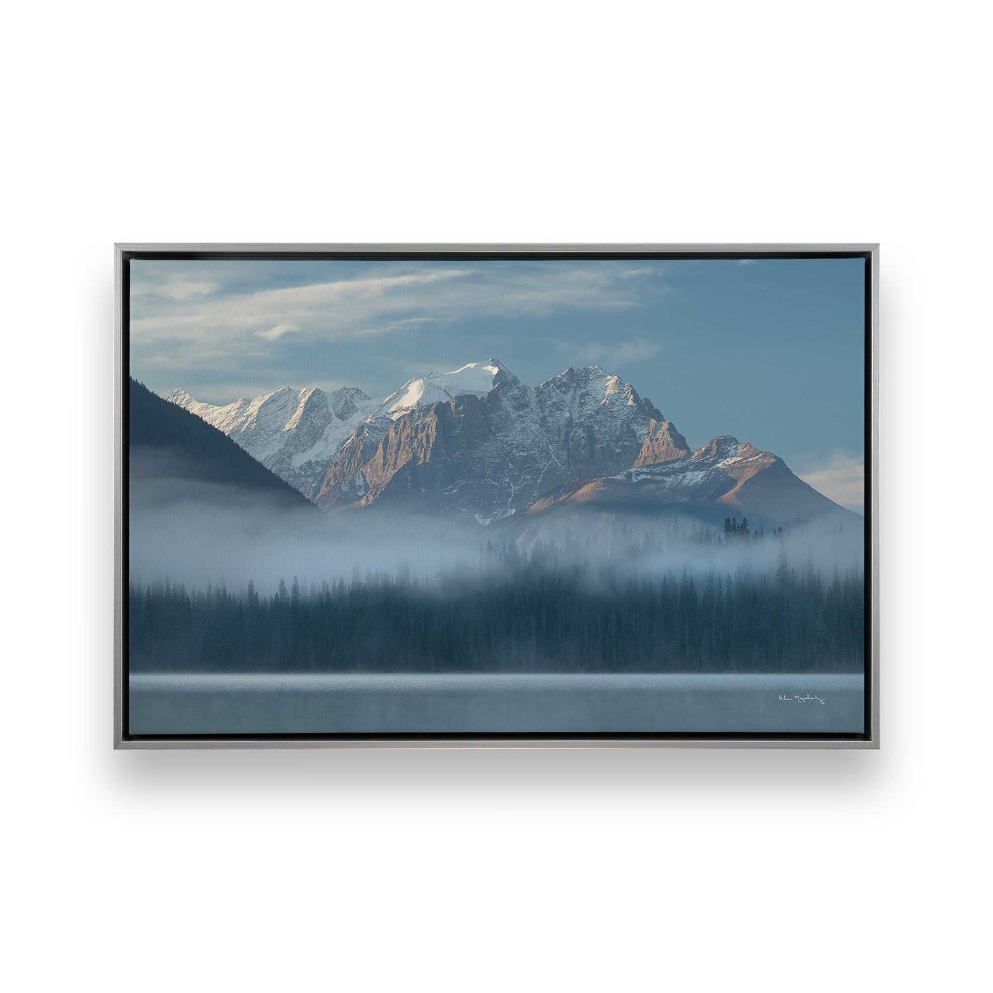 [Color:Polished Chrome], Picture of art in a Polished Chrome frame