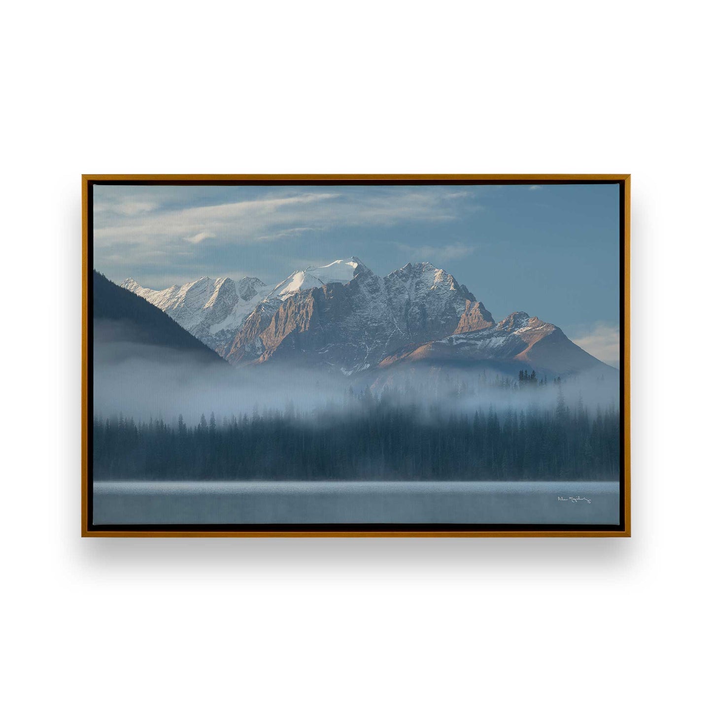 [Color:Polished Gold], Picture of art in a Polished Gold frame