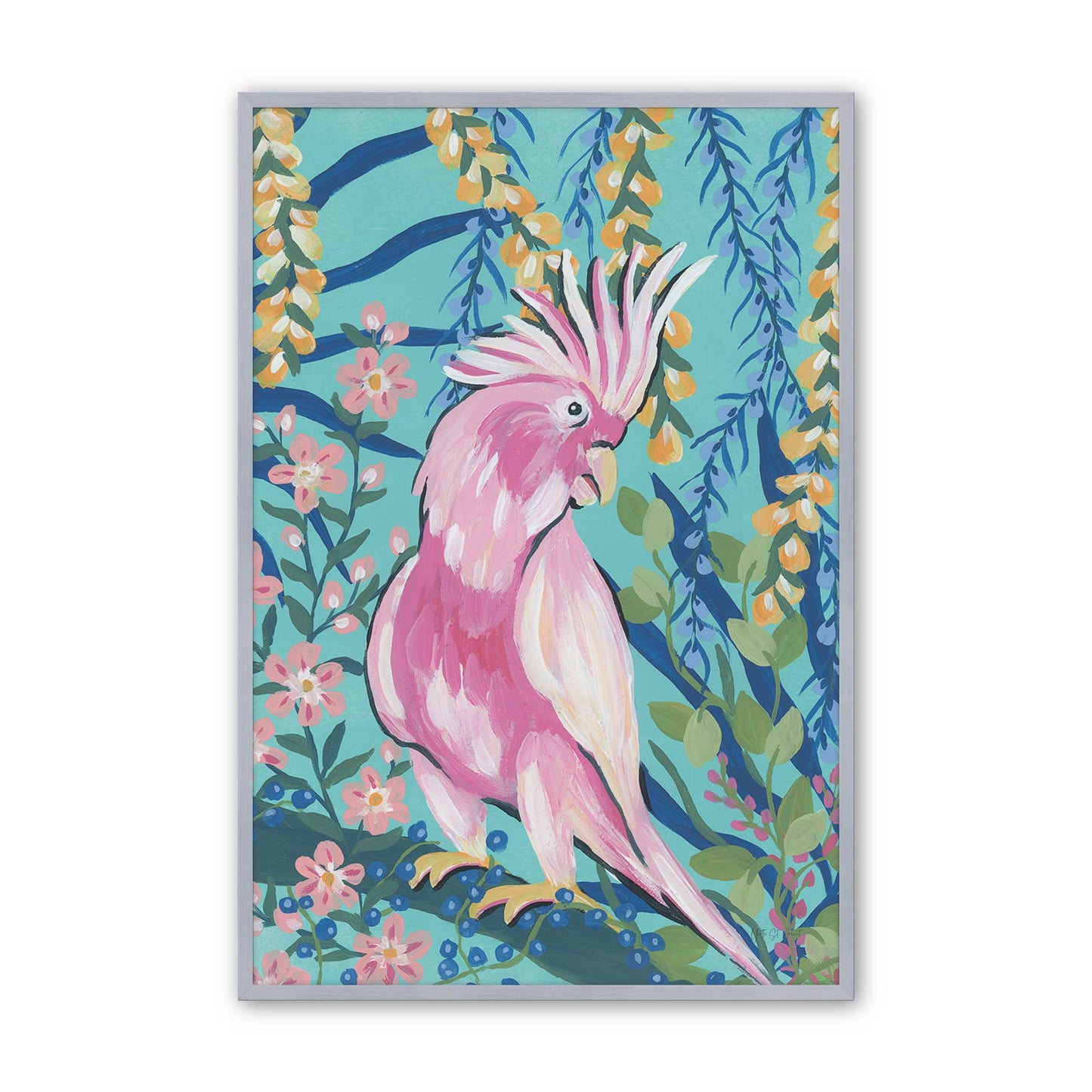 [Color:Polished Chrome], Picture of art in a Polished Chrome frame