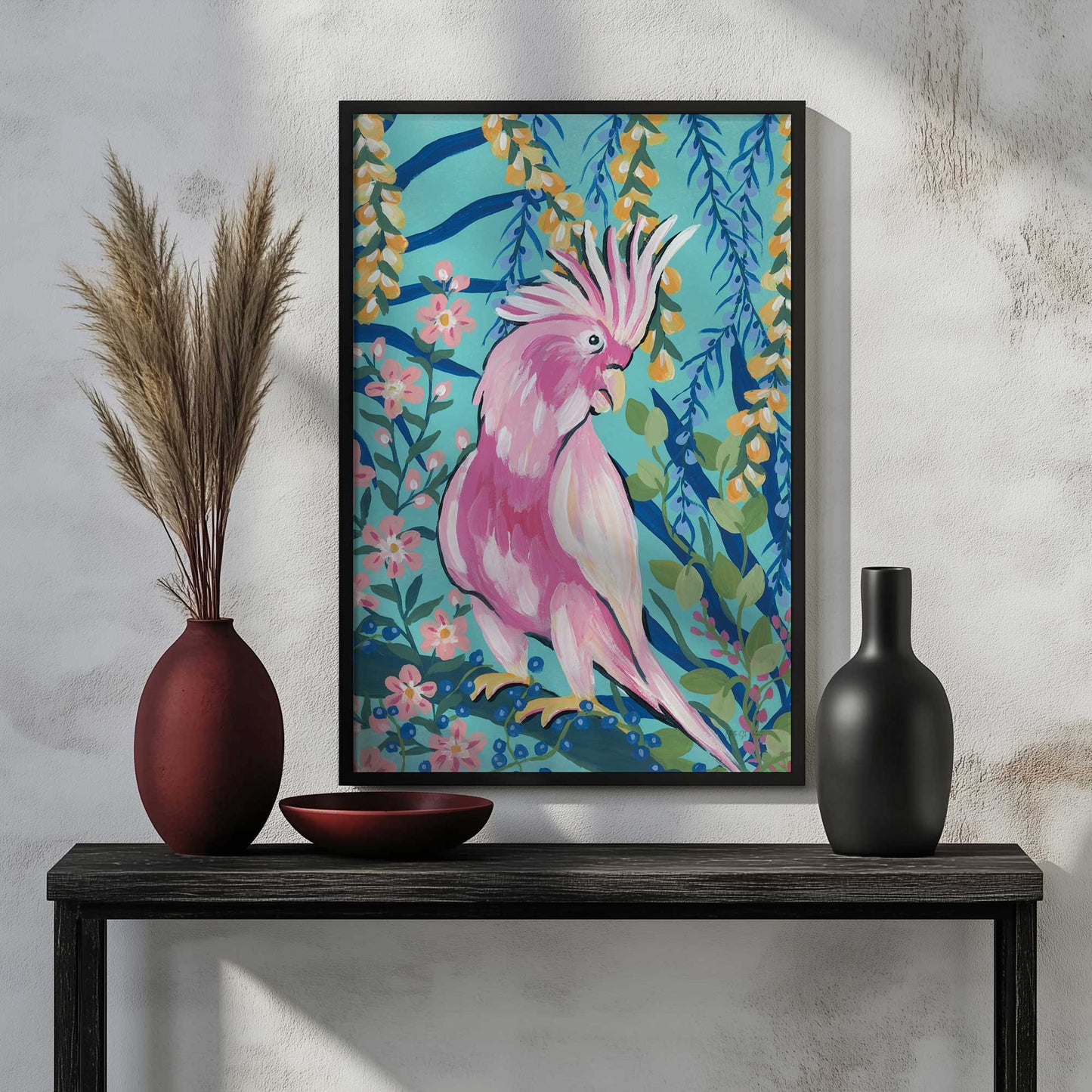 [SPECIAL],[LIFESTYLE], Picture of art hanging in a room