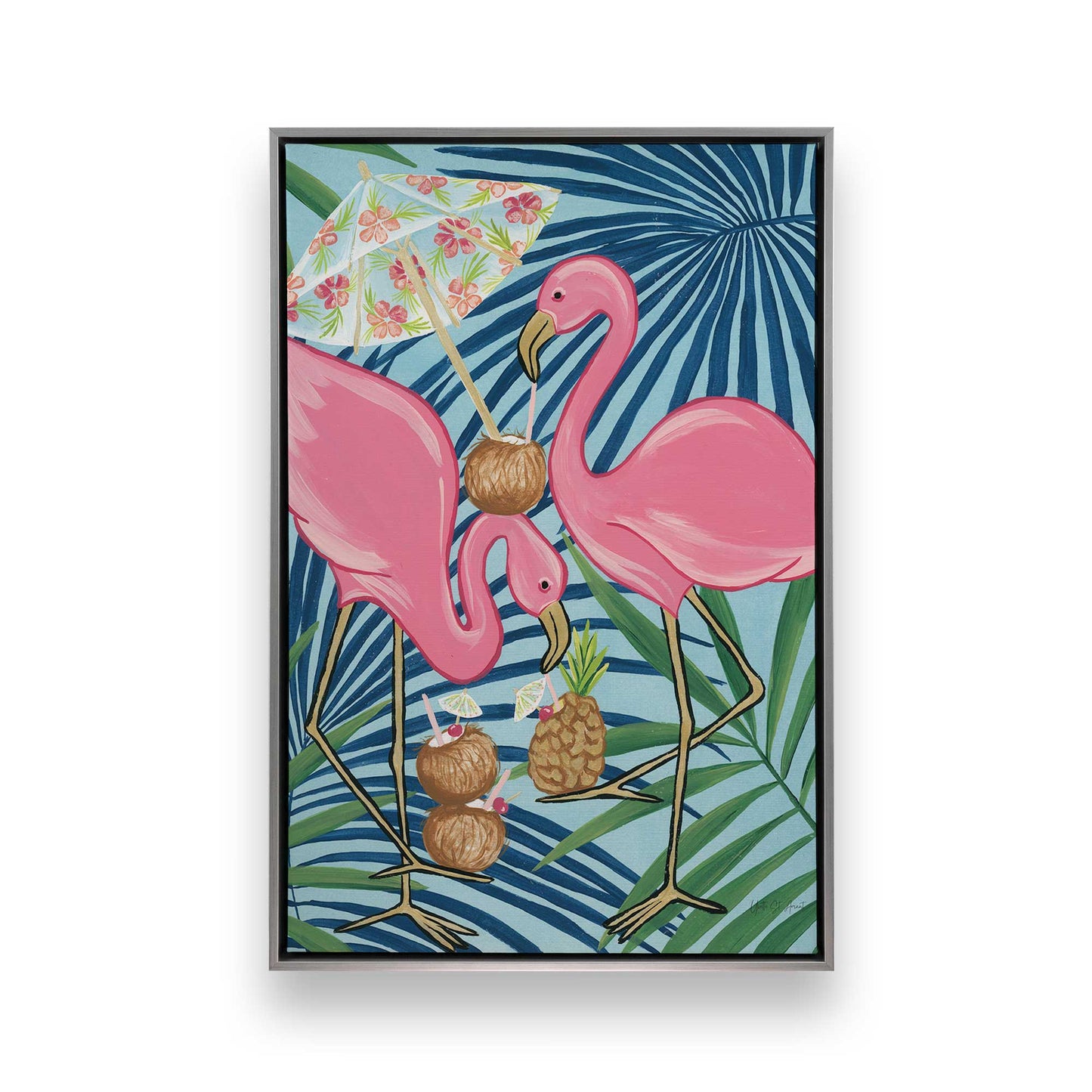 [Color:Polished Chrome], Picture of art in a Polished Chrome frame