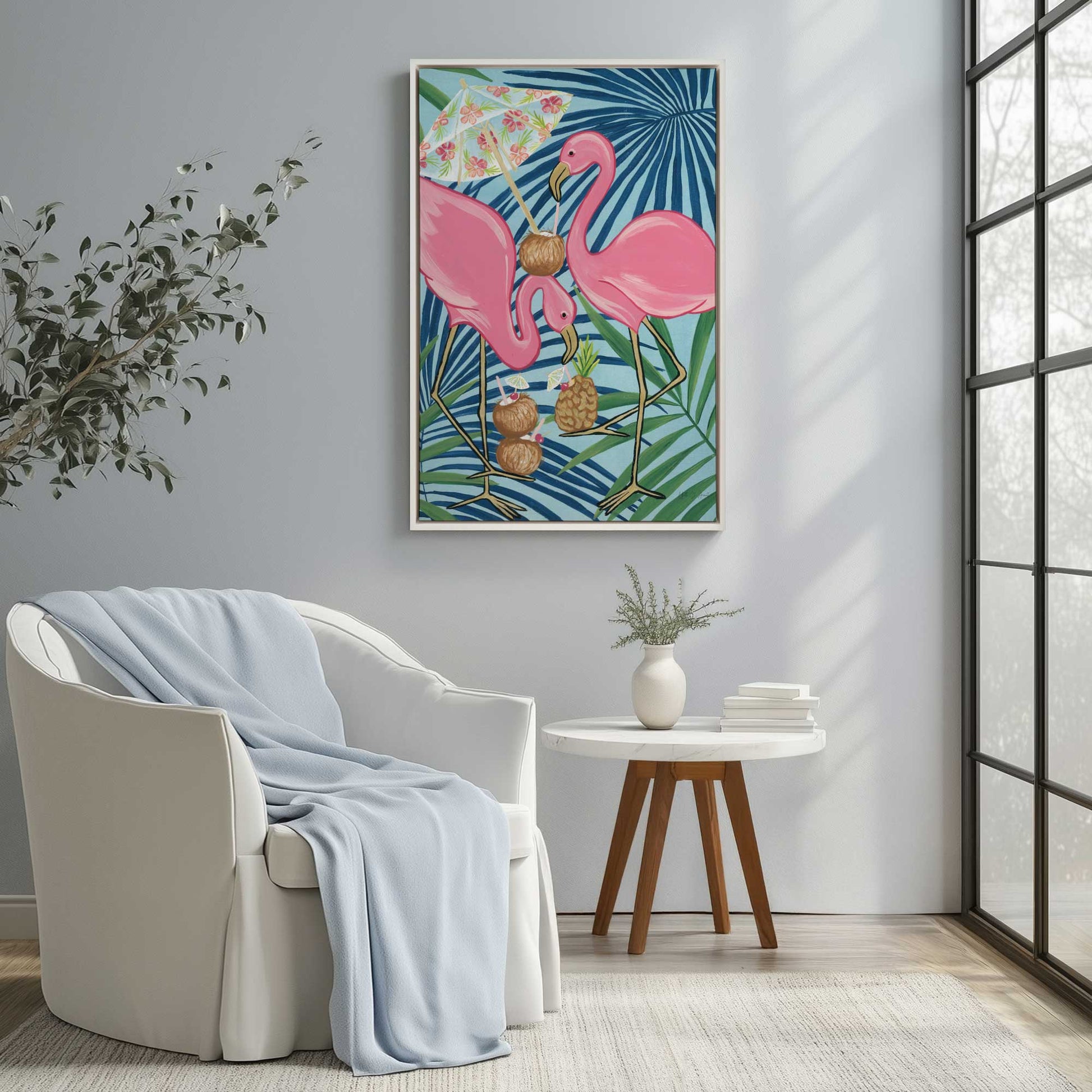 Picture of art in a room