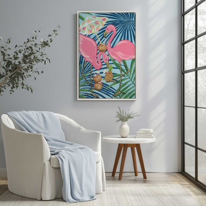 Picture of art in a room
