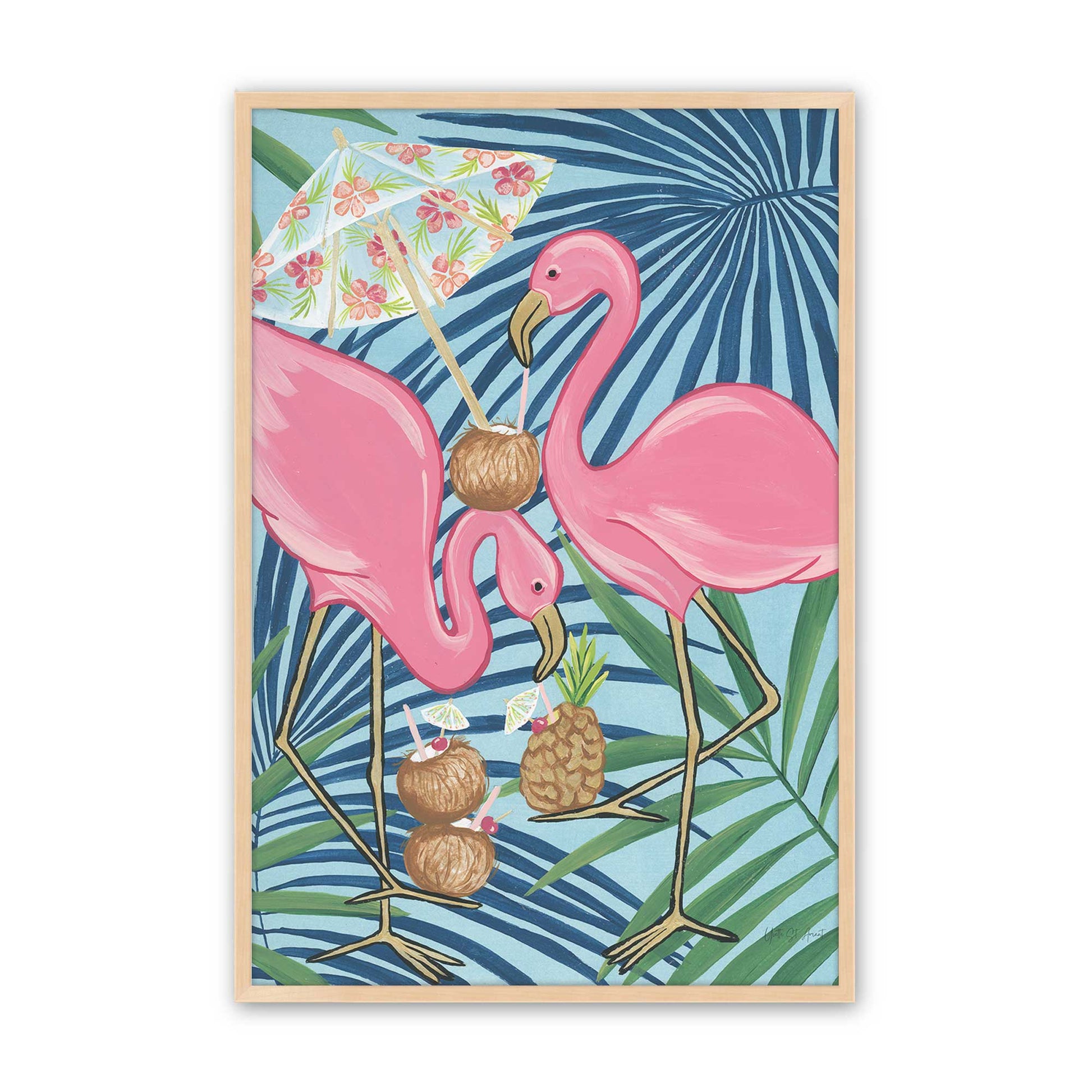 [Color:Raw Maple], Picture of art in a Raw Maple frame