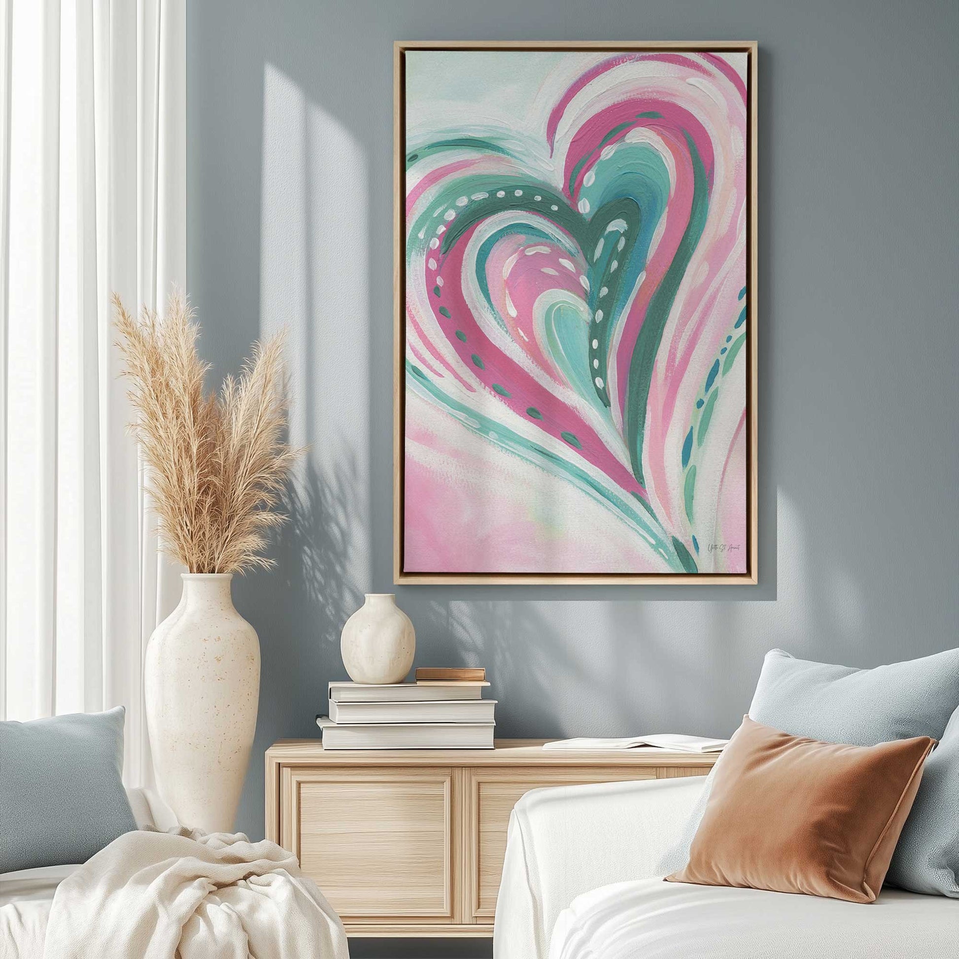 Picture of art in a room