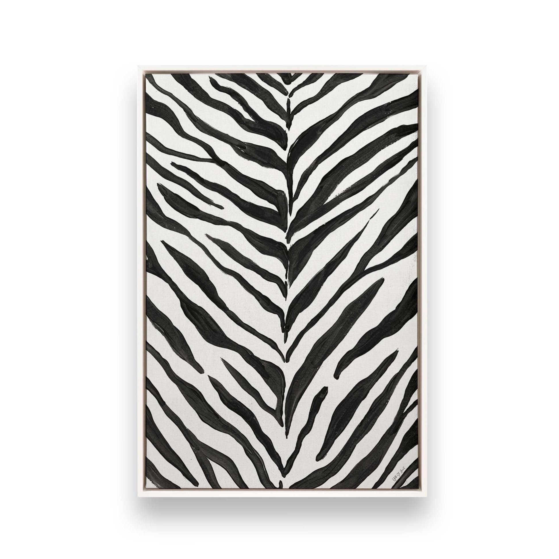 [Color:Opaque White], Picture of art in a White frame