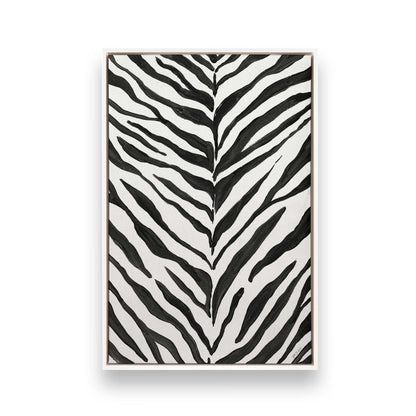 [Color:Opaque White], Picture of art in a White frame