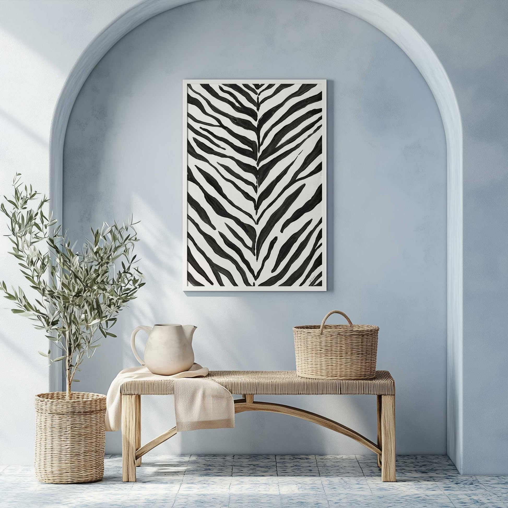 Picture of art in a room