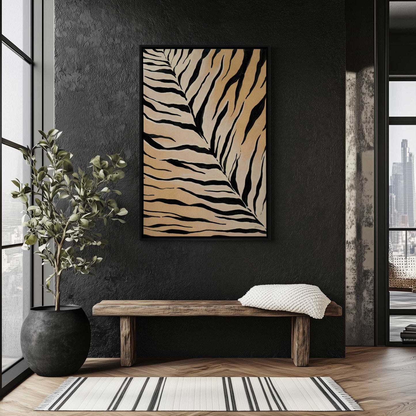Picture of art in a room