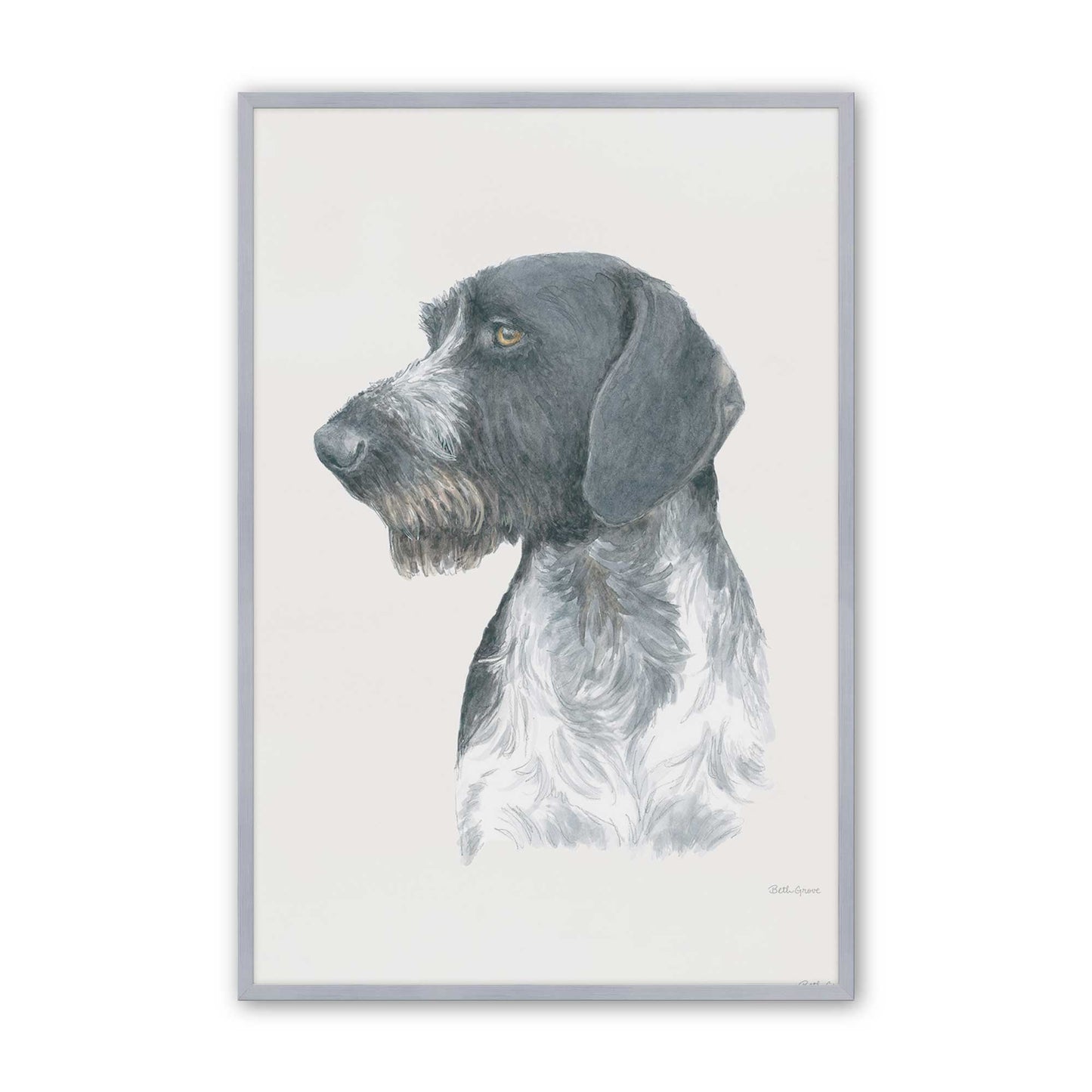 [Color:Polished Chrome], Picture of art in a Polished Chrome frame