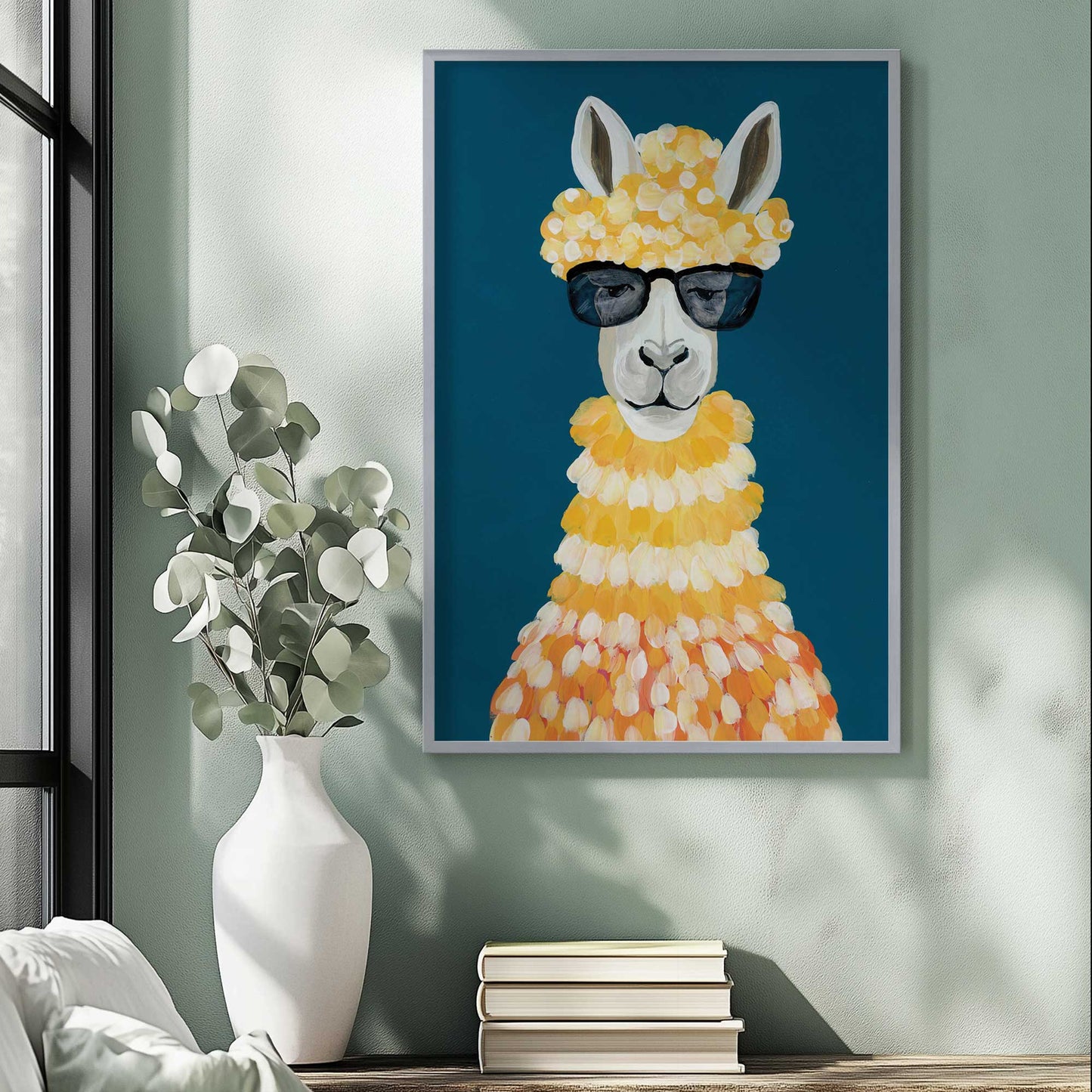 [SPECIAL],[LIFESTYLE], Picture of art hanging in a room