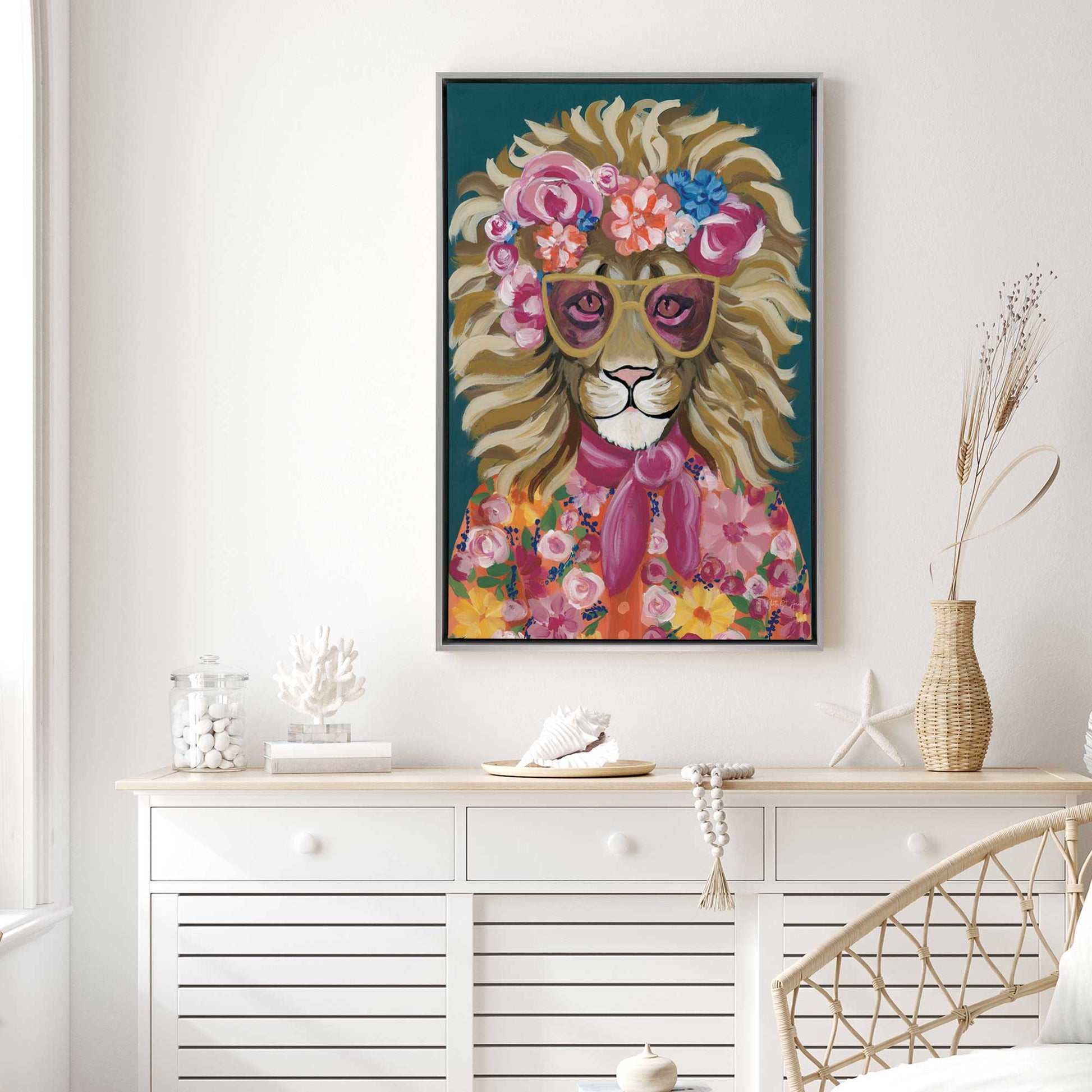 Picture of art in a room