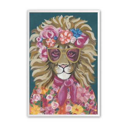 [Color:Opaque White], Picture of art in a Opaque White frame