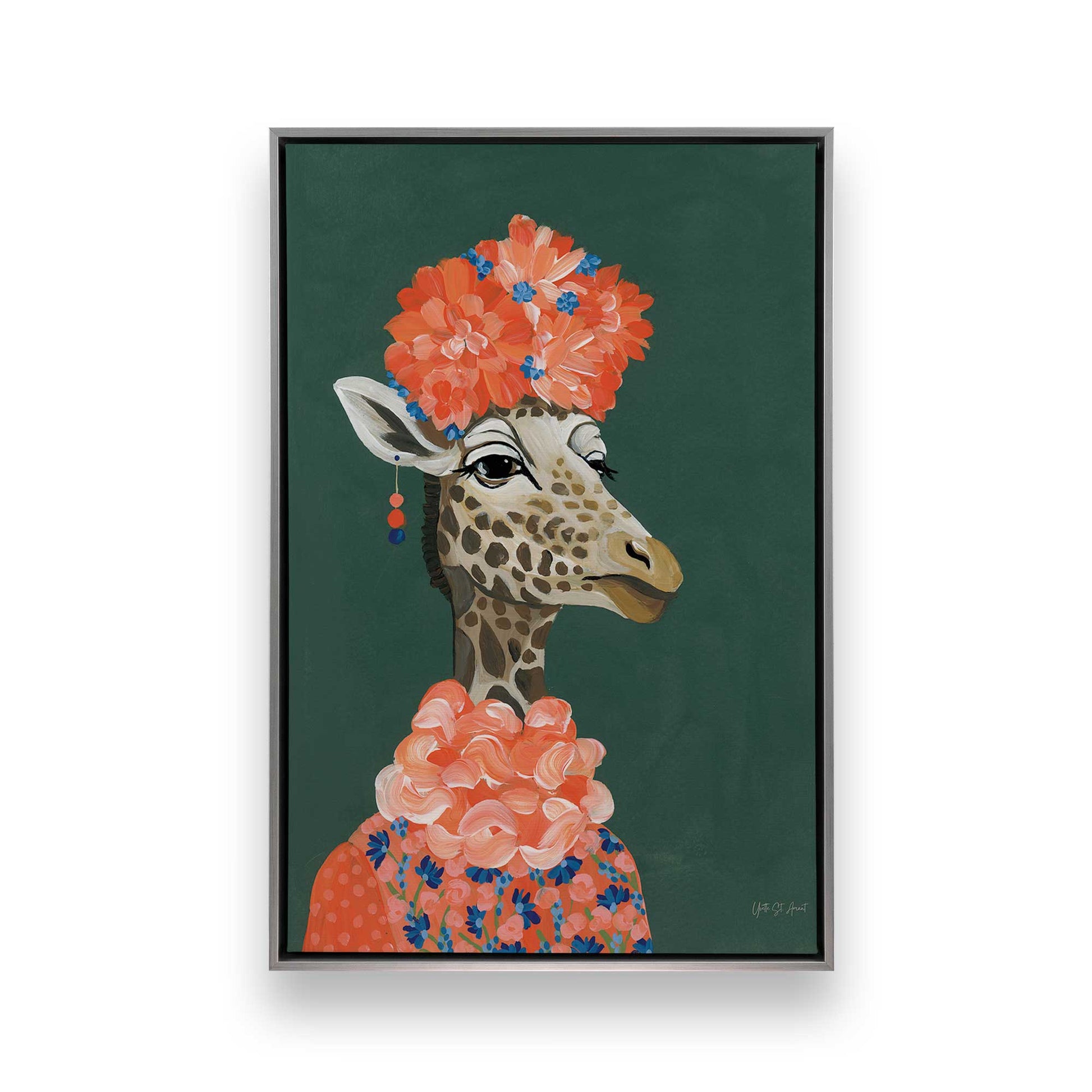 [Color:Polished Chrome], Picture of art in a Polished Chrome frame
