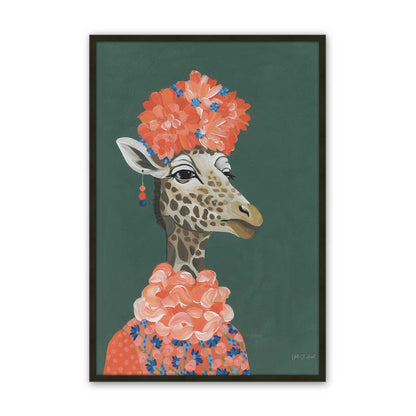 [Color:Satin Black], Picture of art in a Satin Black frame