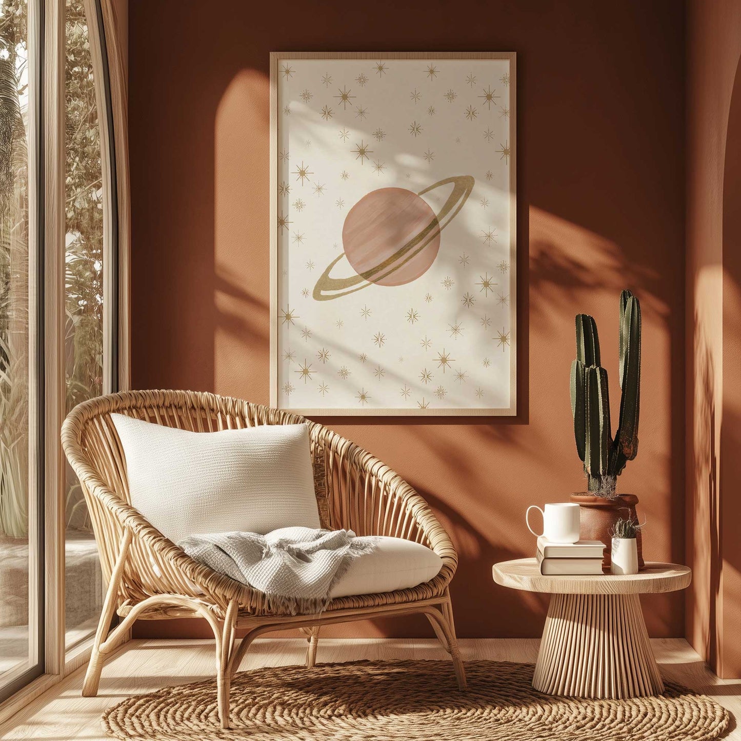 [SPECIAL],[LIFESTYLE], Picture of art hanging in a room
