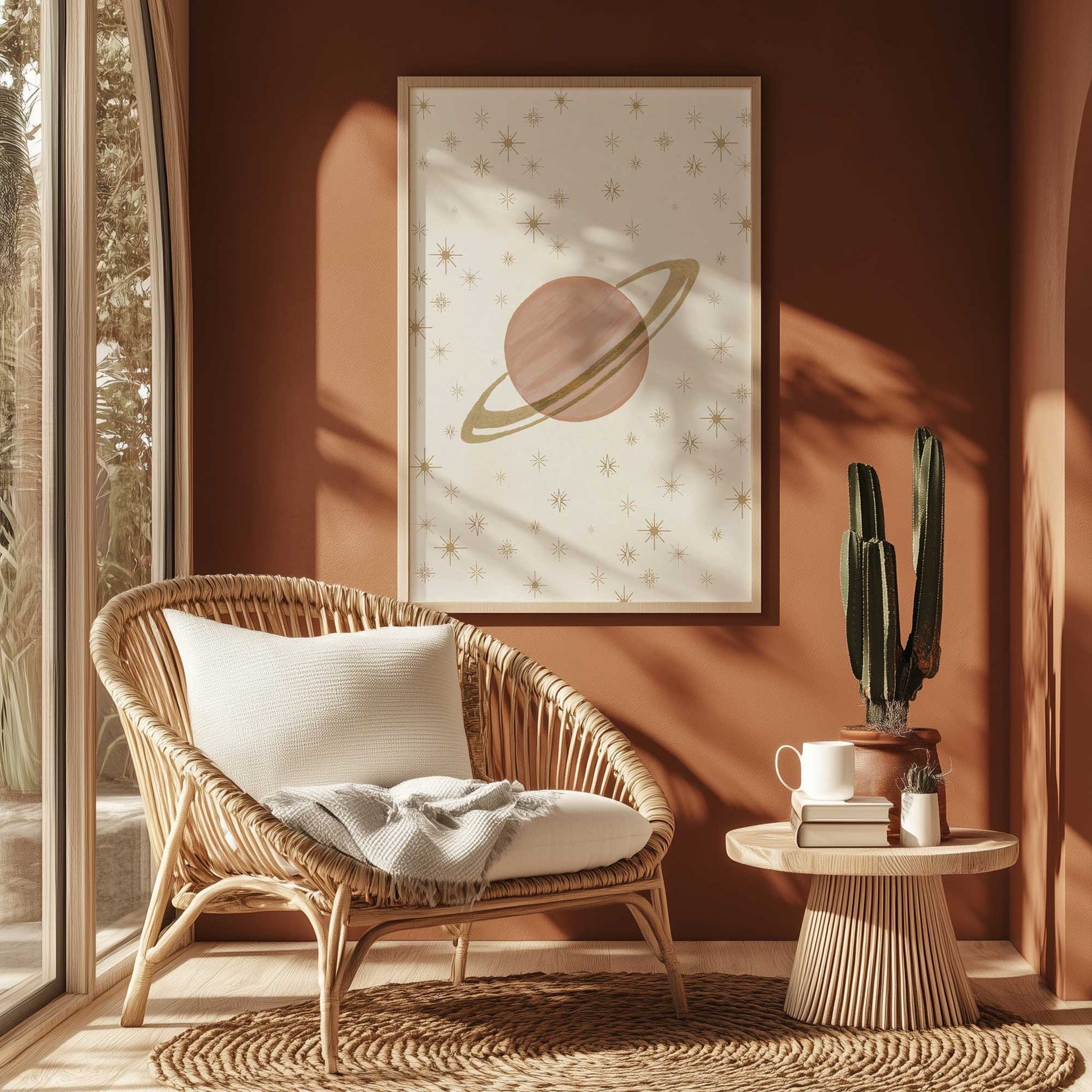 [SPECIAL],[LIFESTYLE], Picture of art hanging in a room