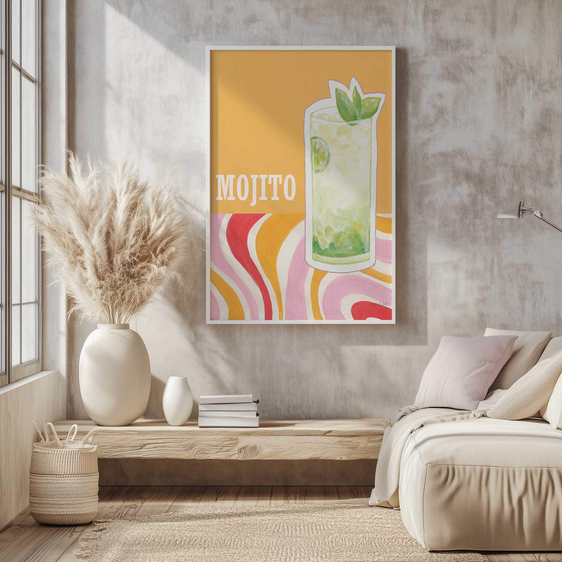 [SPECIAL],[LIFESTYLE], Picture of art hanging in a room