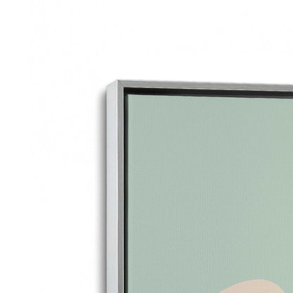 [Color:Polished Chrome], Picture of art in a Polished Chrome frame at an angle