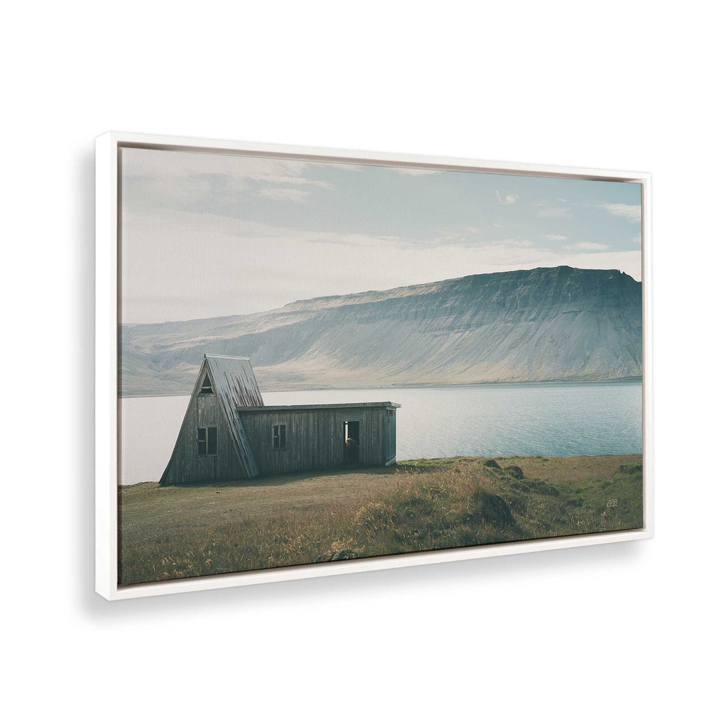[Color:Opaque White], Picture of the corner of the art