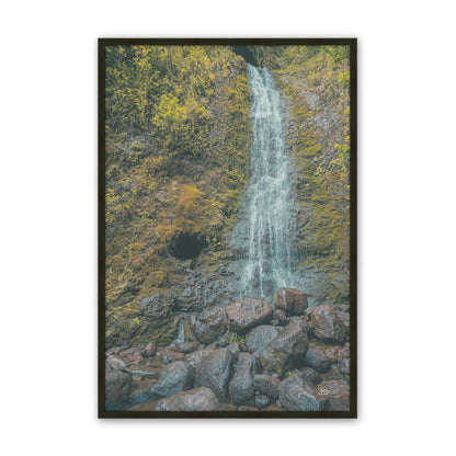 [Color:Satin Black], Picture of art in a Satin Black frame