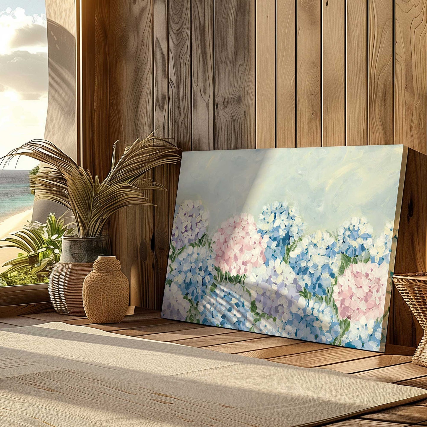 Picture of art in a room
