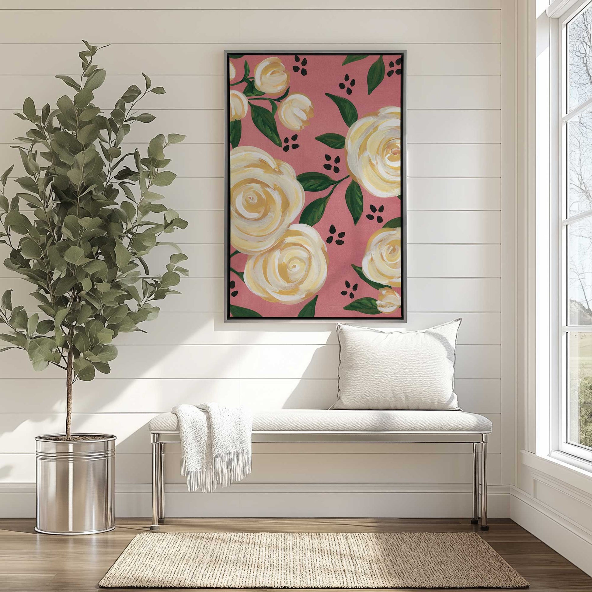Picture of art in a room