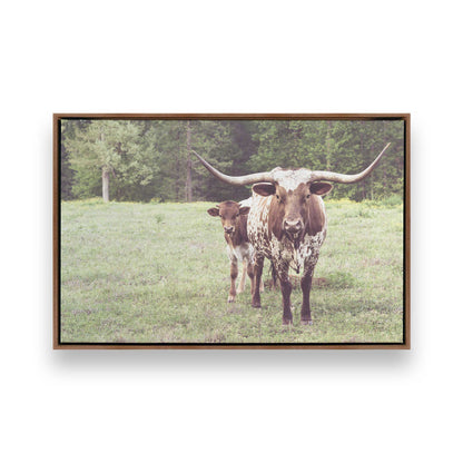 [Color:Walnut], Picture of art in a Walnut frame