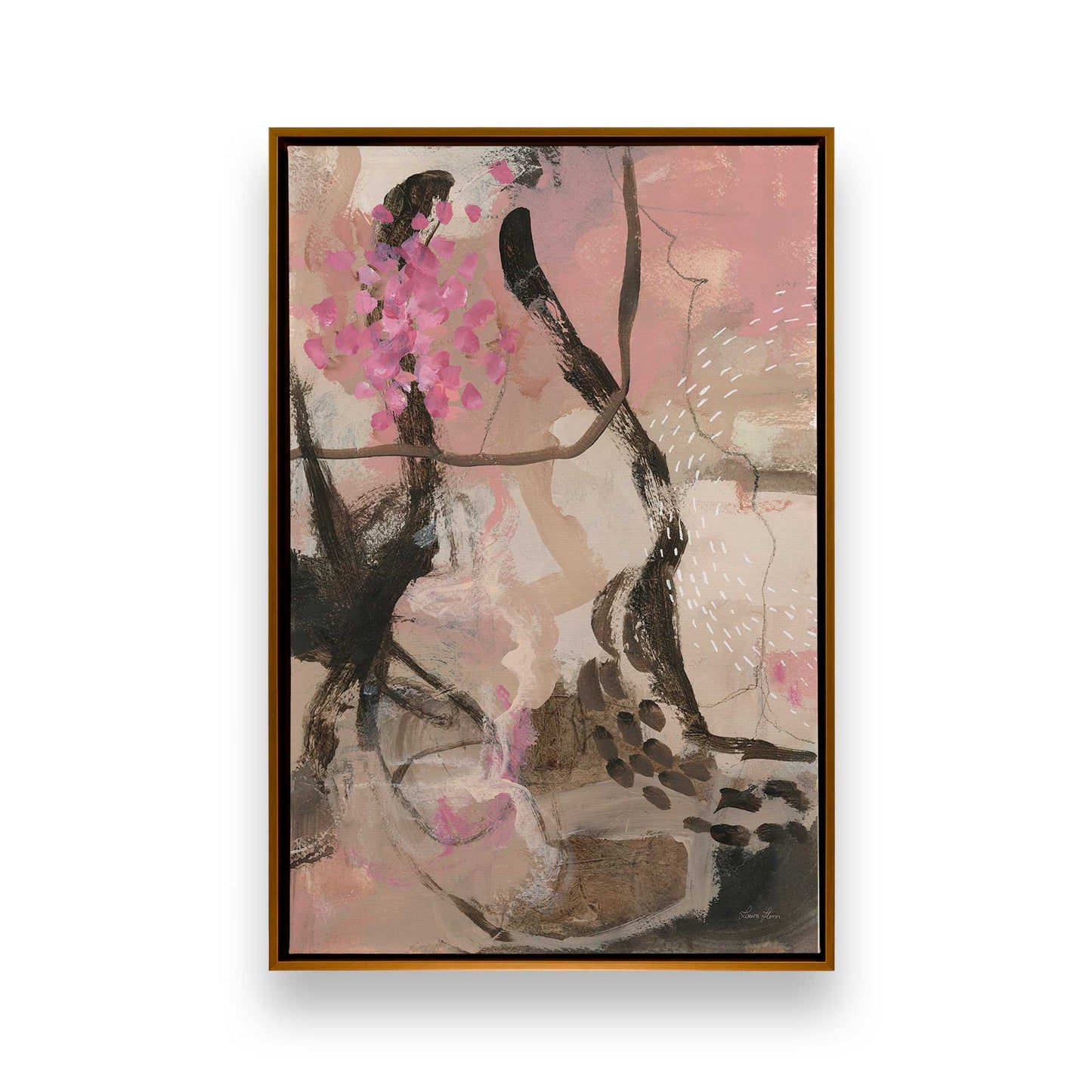 [Color:Polished Gold], Picture of art in a Polished Gold frame