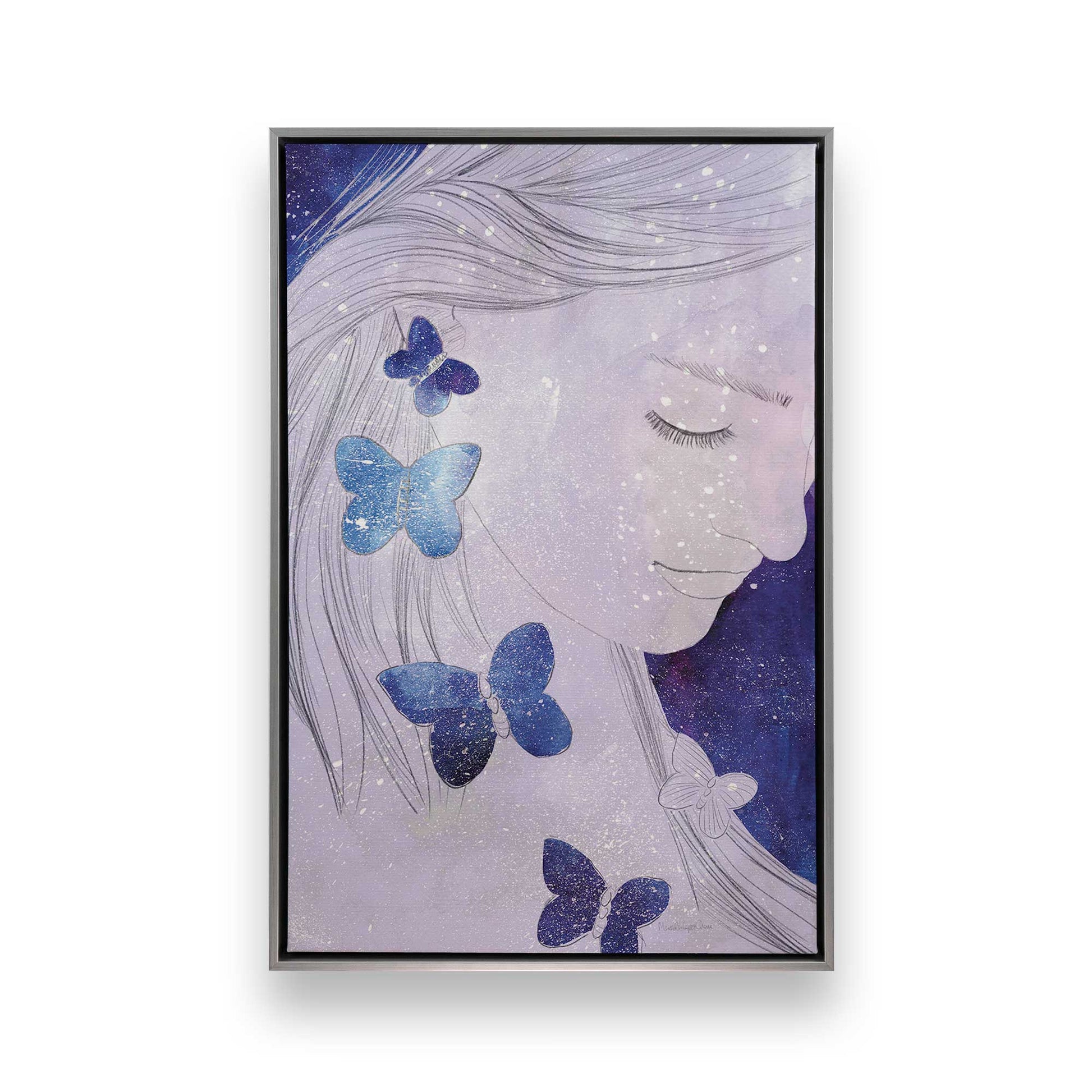 [Color:Polished Chrome], Picture of art in a Polished Chrome frame