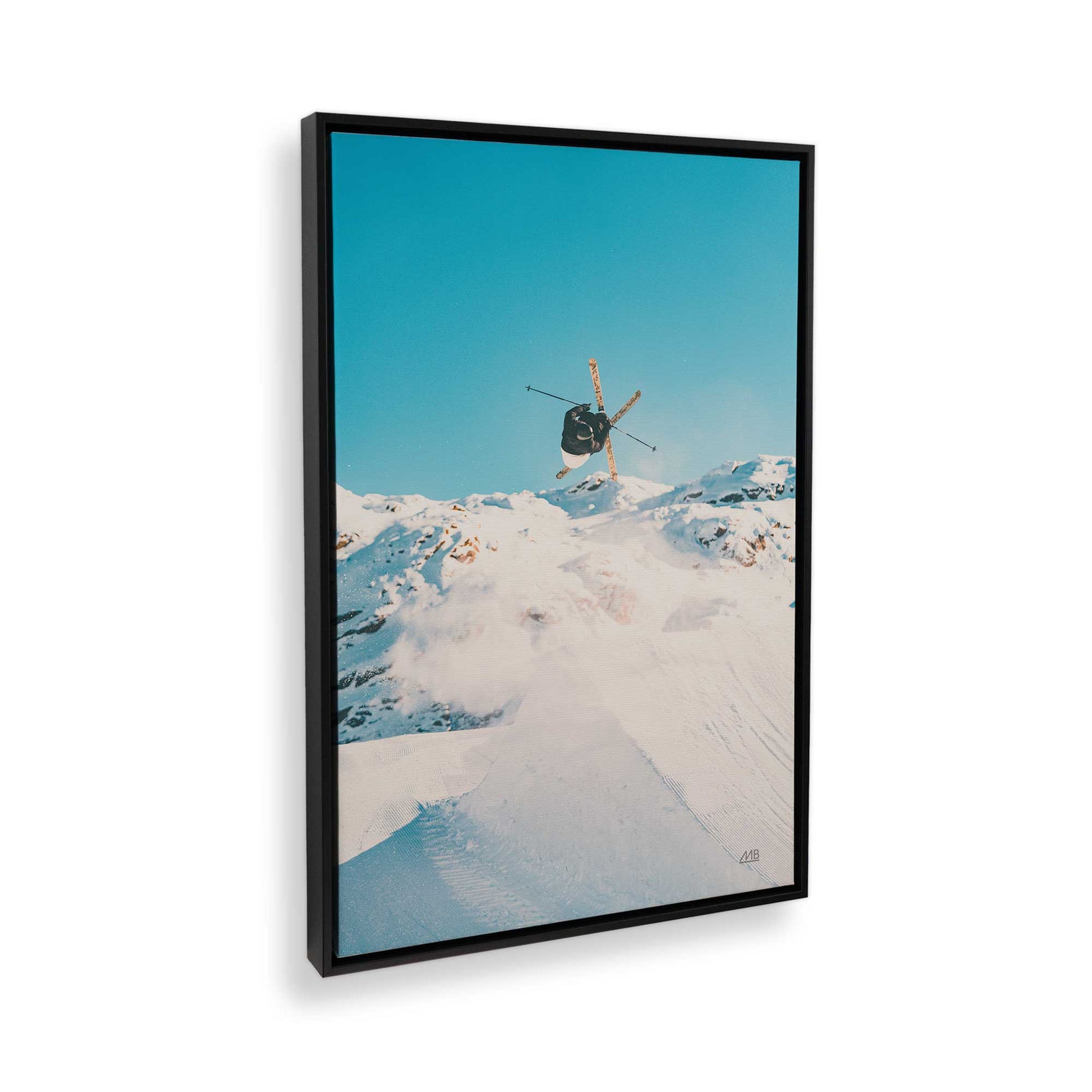 [Color:Satin Black], Picture of the corner of the art