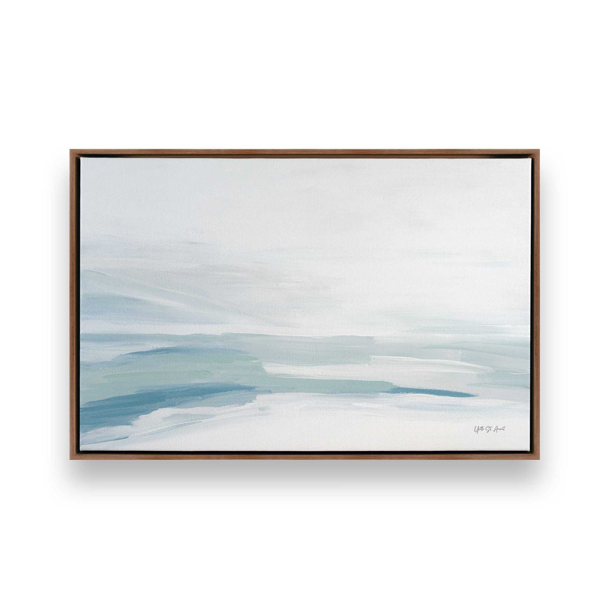 [Color:Walnut], Picture of art in a Walnut frame