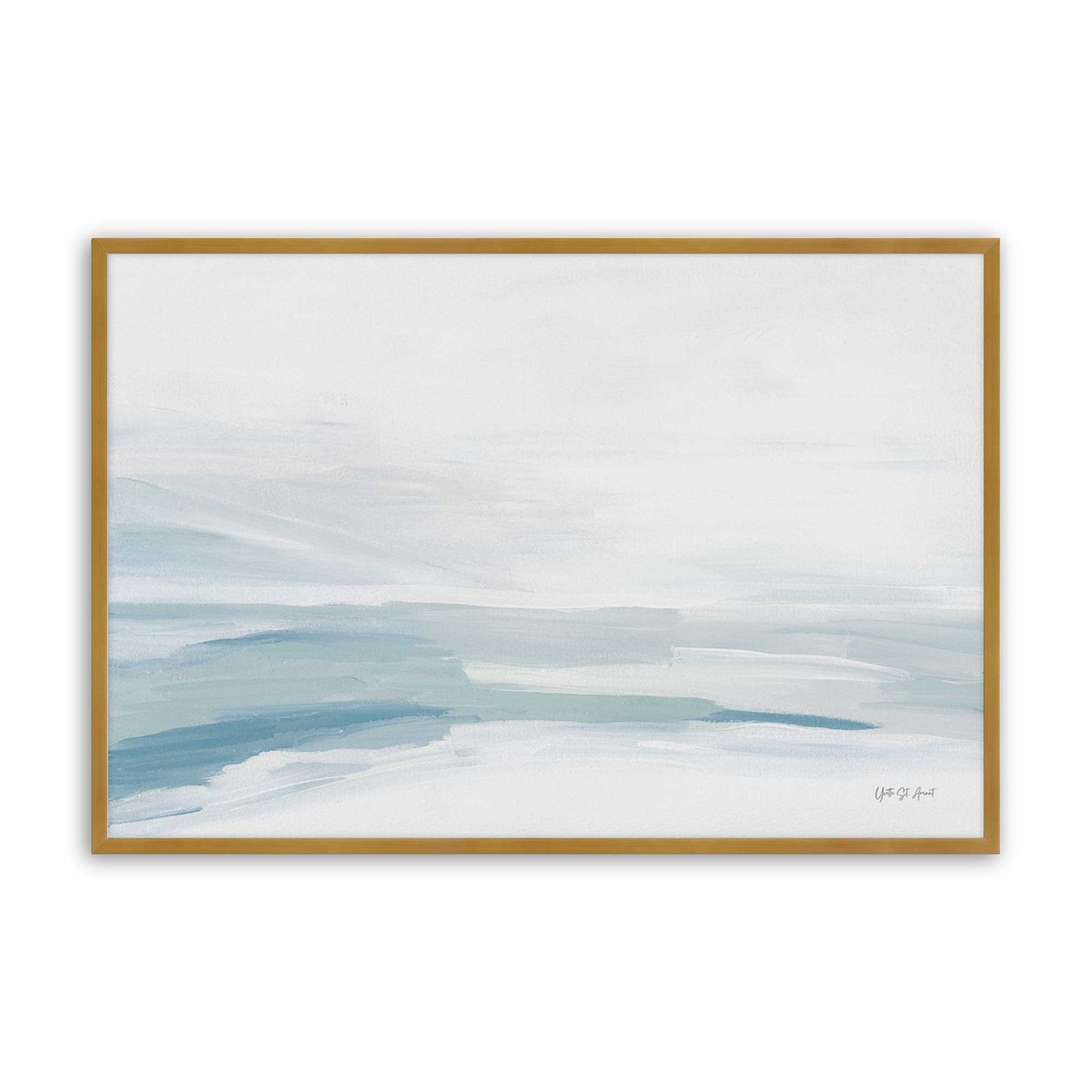 [Color:Polished Gold], Picture of art in a Polished Gold frame