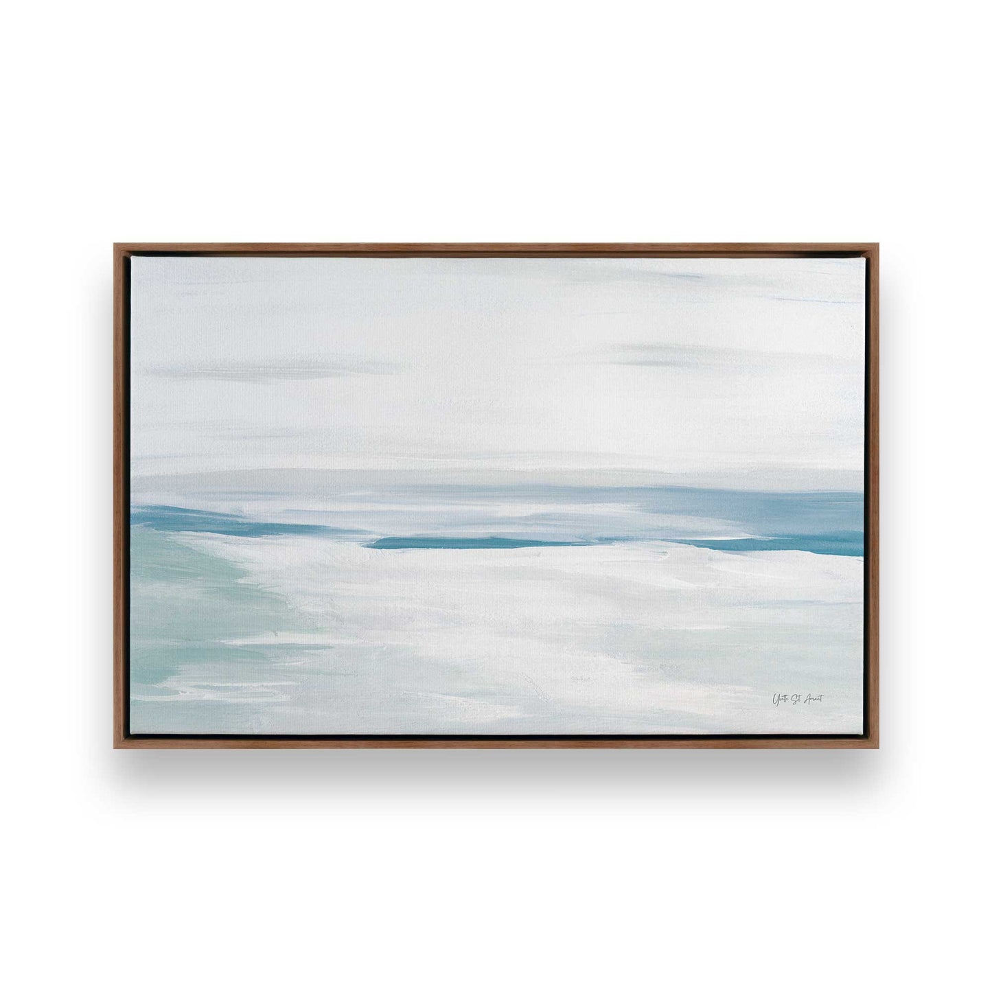 [Color:Walnut], Picture of art in a Walnut frame
