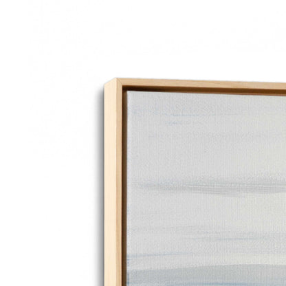 [Color:American Maple], Picture of art in a American Maple frame at an angle