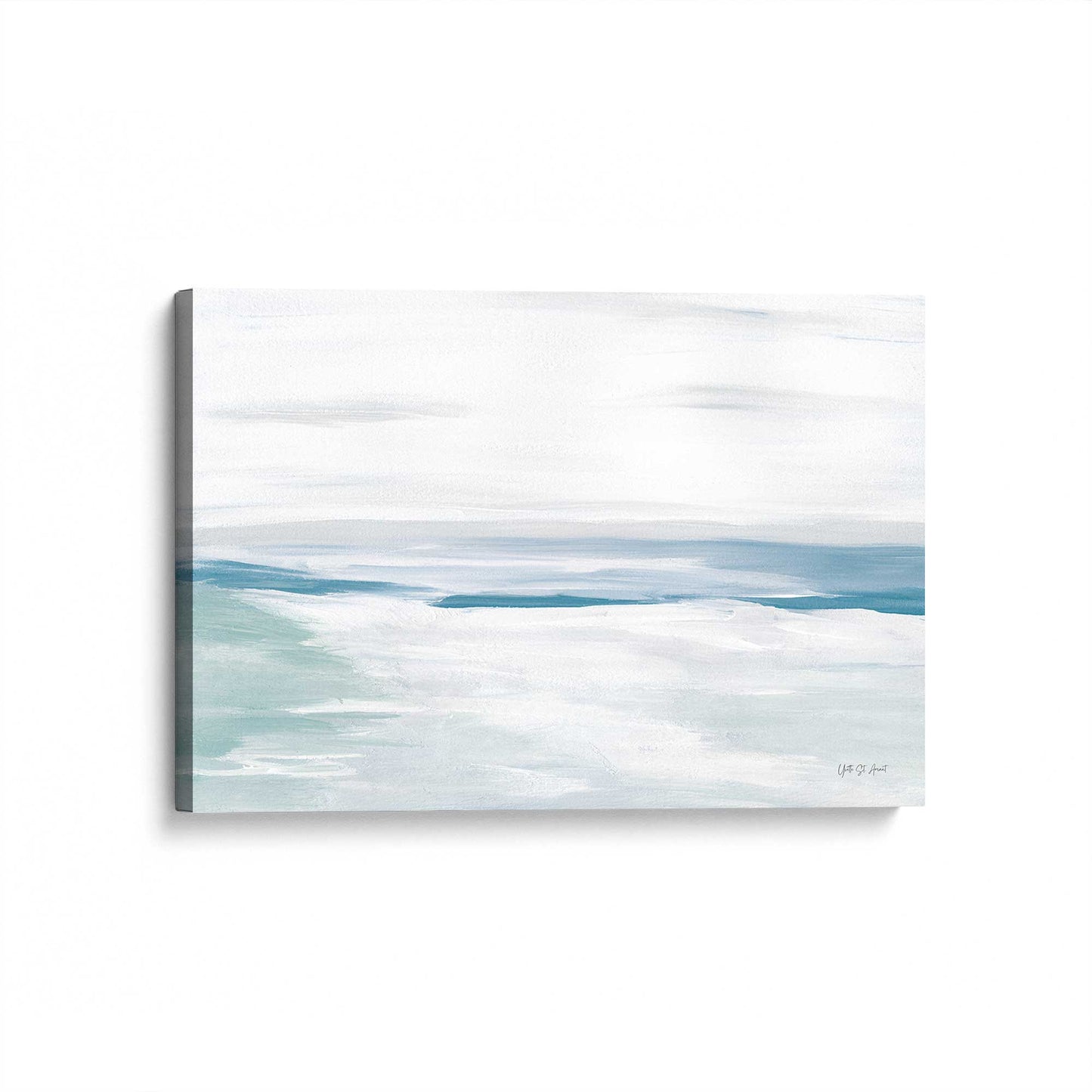 [Color:Stretched Canvas], Picture of art at an angle