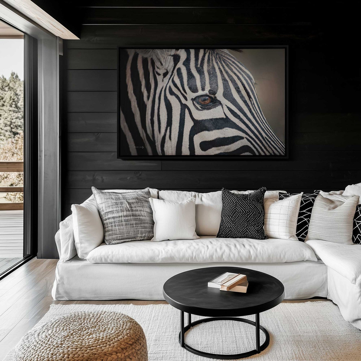 Picture of art in a room