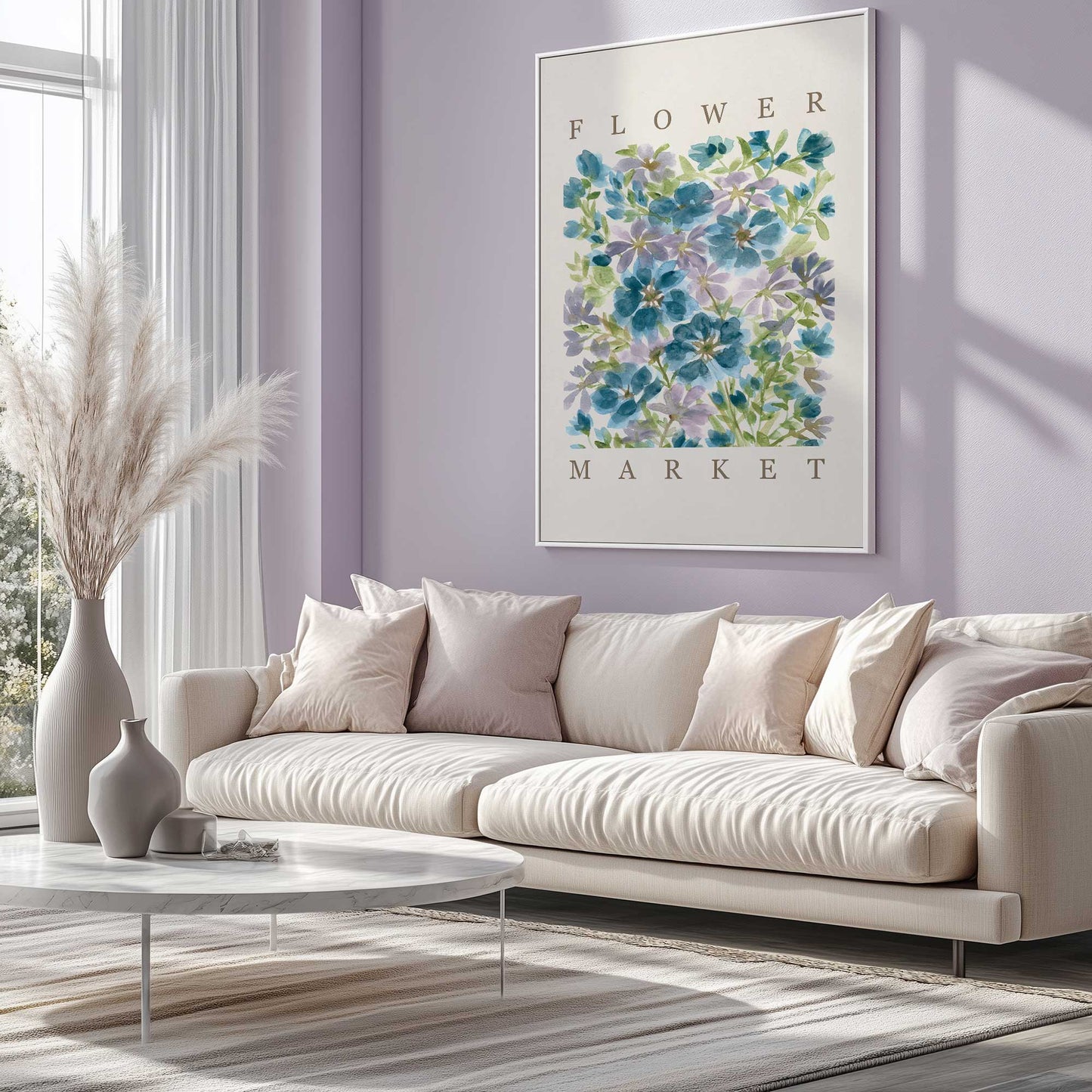 [SPECIAL],[LIFESTYLE], Picture of art hanging in a room