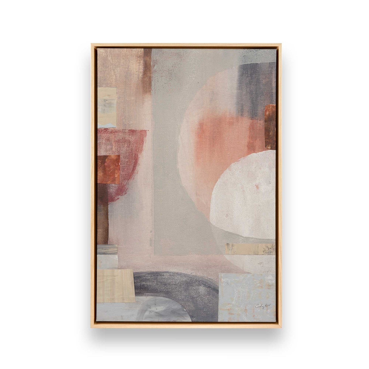 [Color:American Maple], Picture of art in a American Maple frame