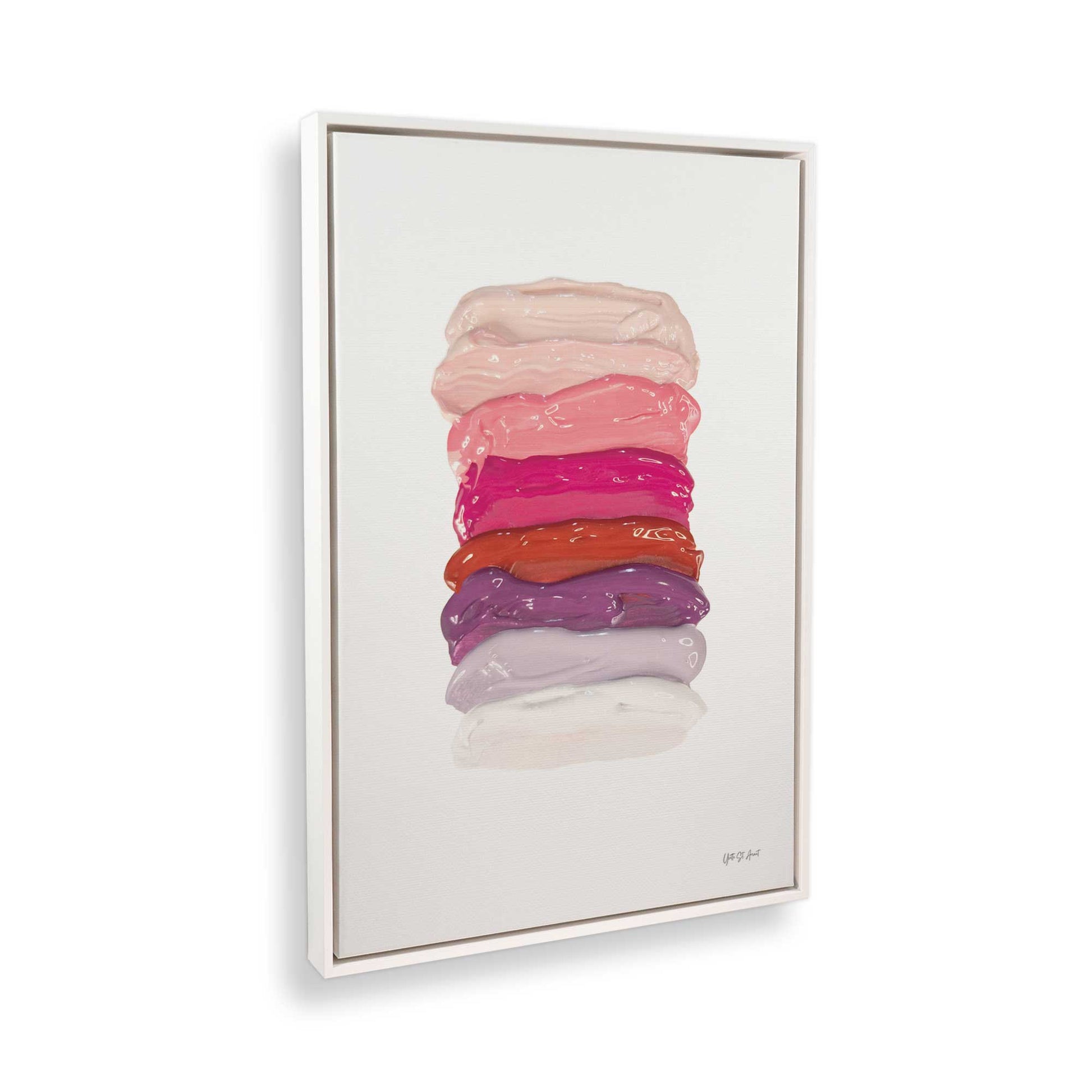 [Color:Opaque White], Picture of the corner of the art
