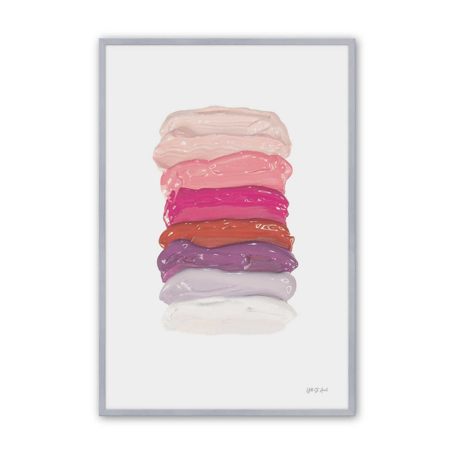 [Color:Polished Chrome], Picture of art in a Polished Chrome frame