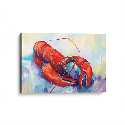 [Color:Stretched Canvas], Picture of art at an angle