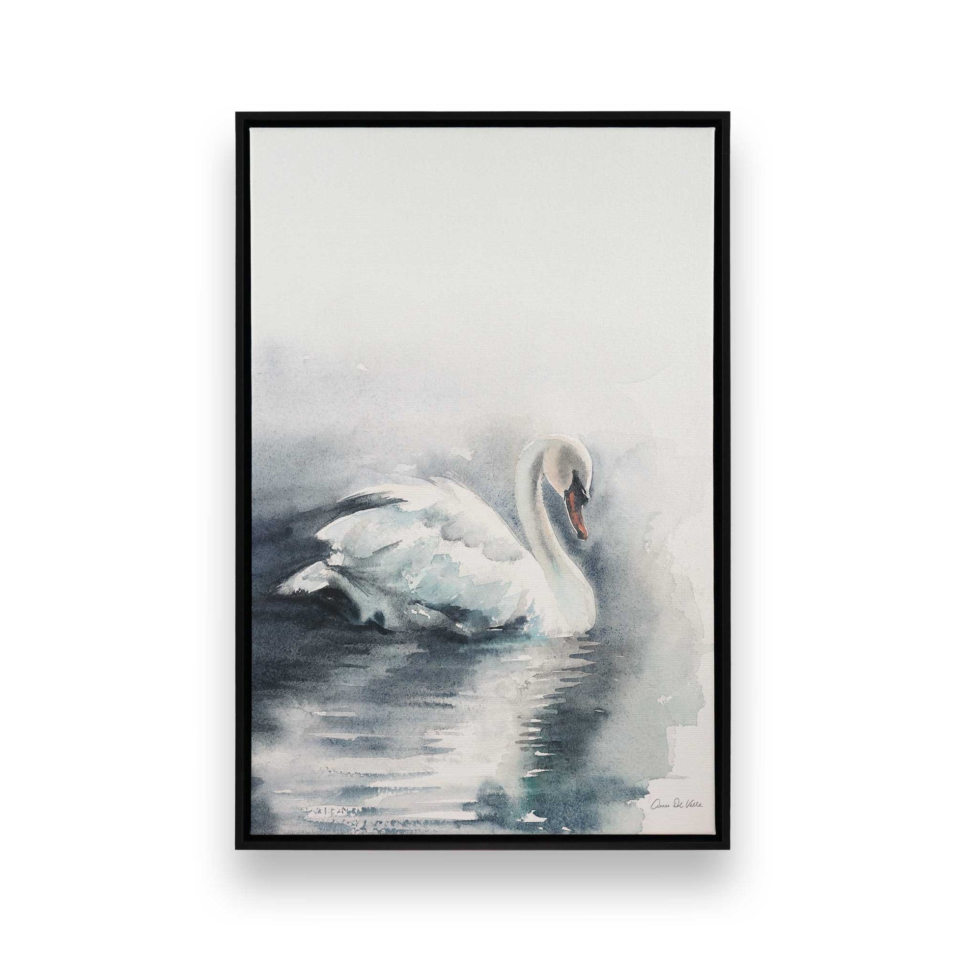 [Color:Satin Black], Picture of art in a Satin Black frame