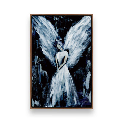 [Color:Walnut], Picture of art in a Walnut frame