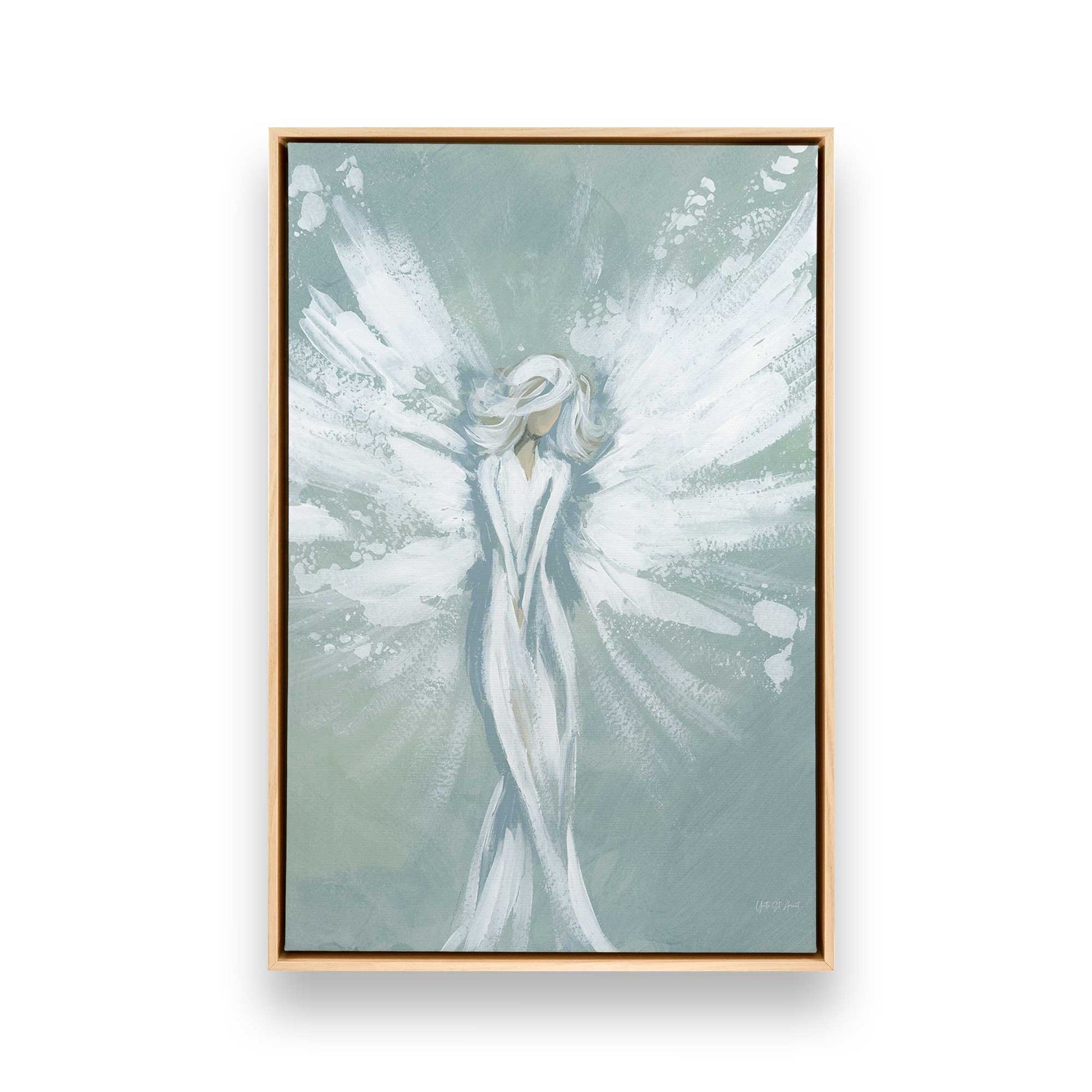[Color:American Maple], Picture of art in a American Maple frame