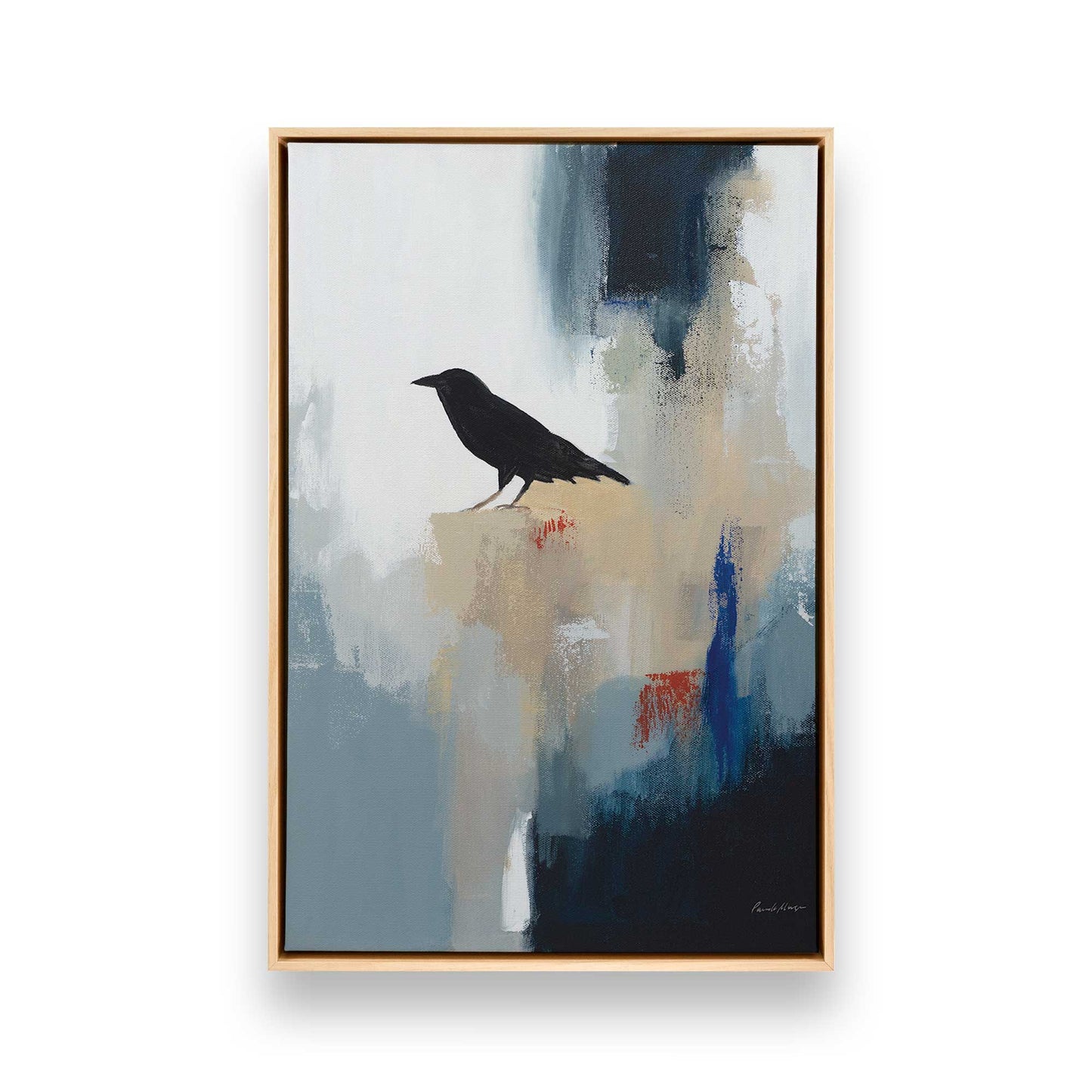 [Color:American Maple], Picture of art in a American Maple frame