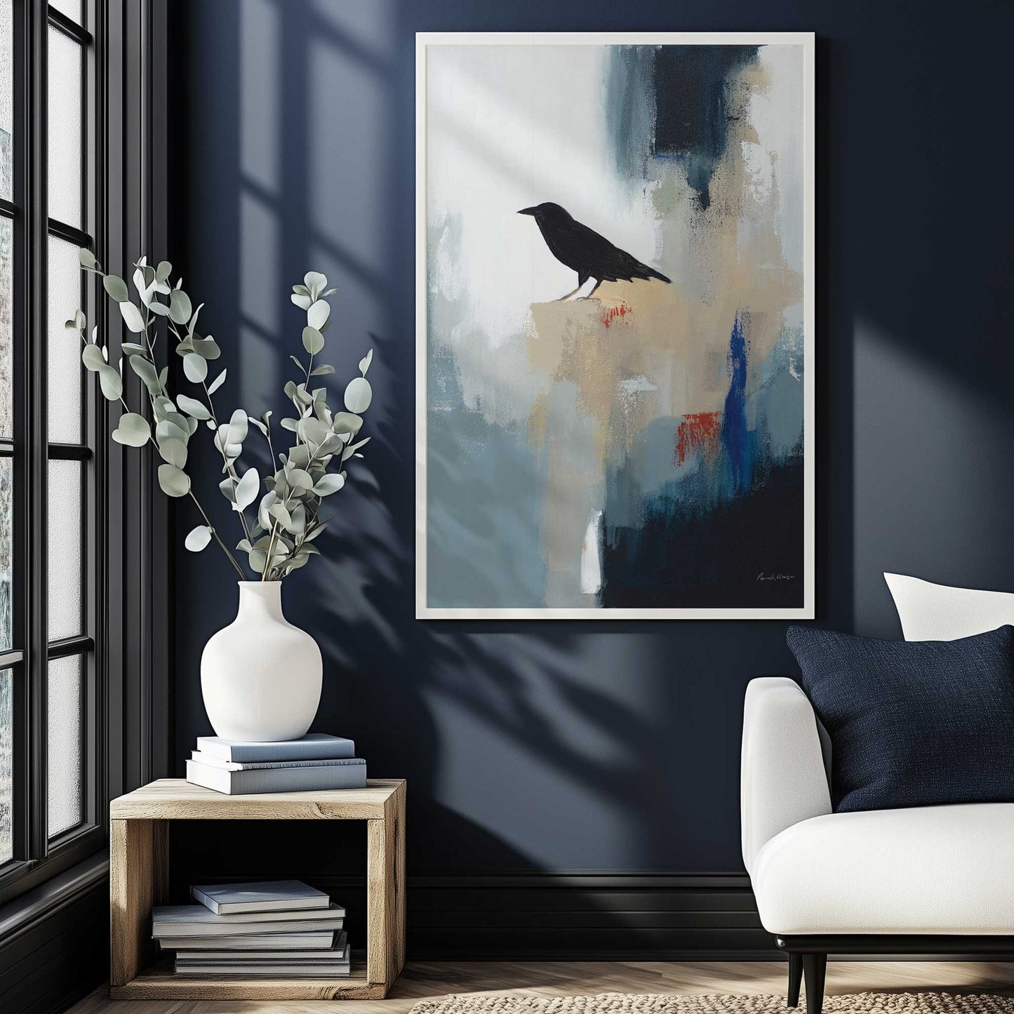 [SPECIAL],[LIFESTYLE], Picture of art hanging in a room