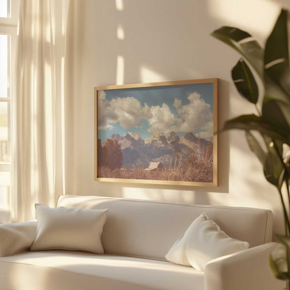 Picture of art in a room