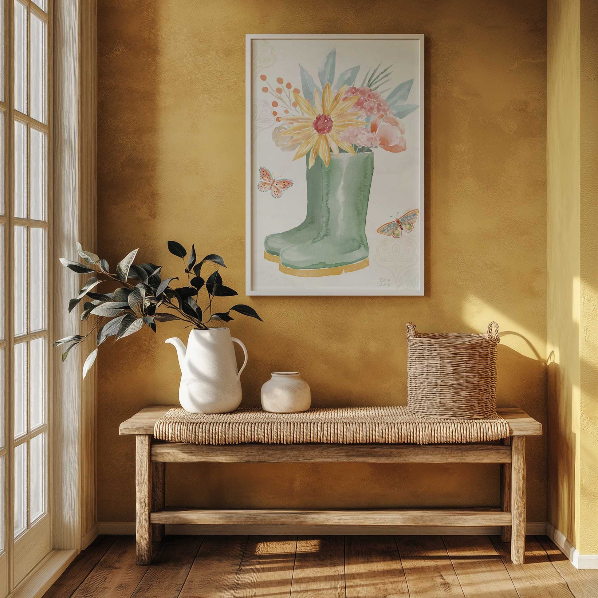 [SPECIAL],[LIFESTYLE], Picture of art hanging in a room